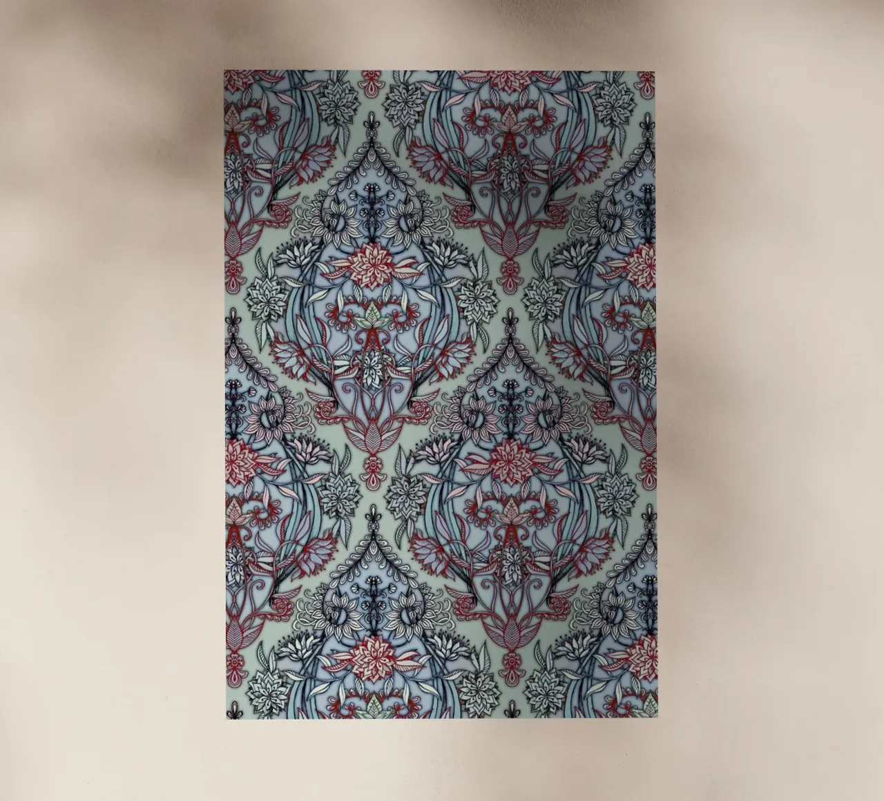Botanical Moroccan Doodle pellicola backlit da Micklyn Le Feuvre