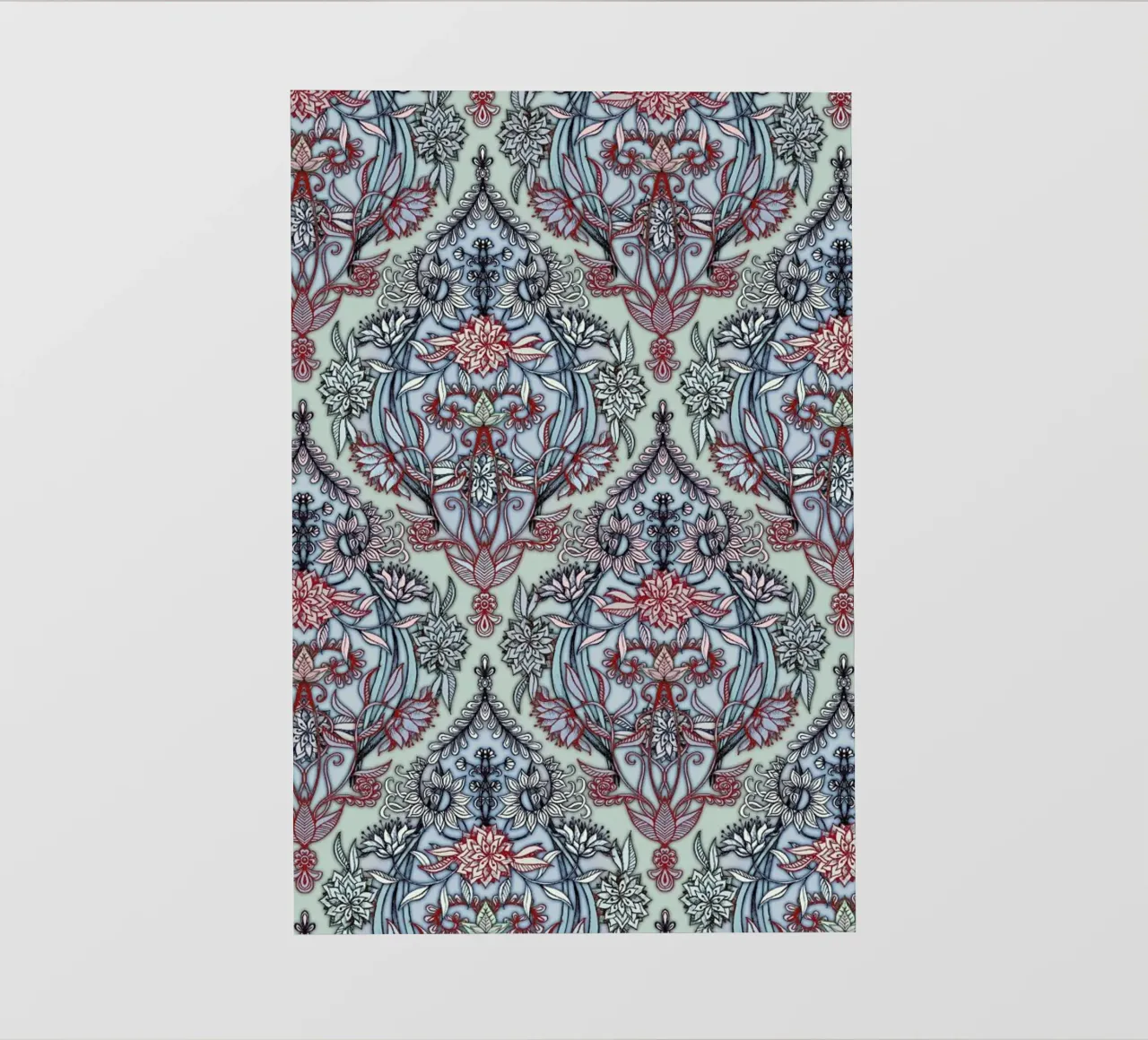 Botanical Moroccan Doodle pellicola backlit da Micklyn Le Feuvre
