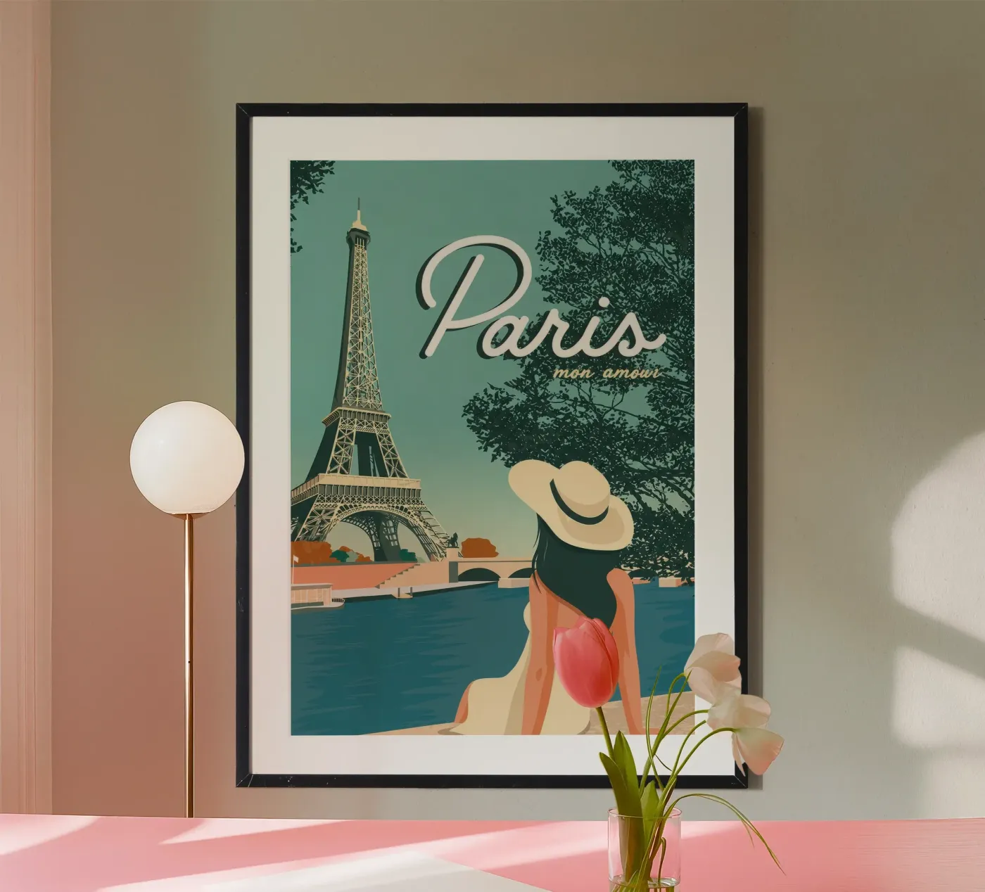 Paris poster by Mix Mate