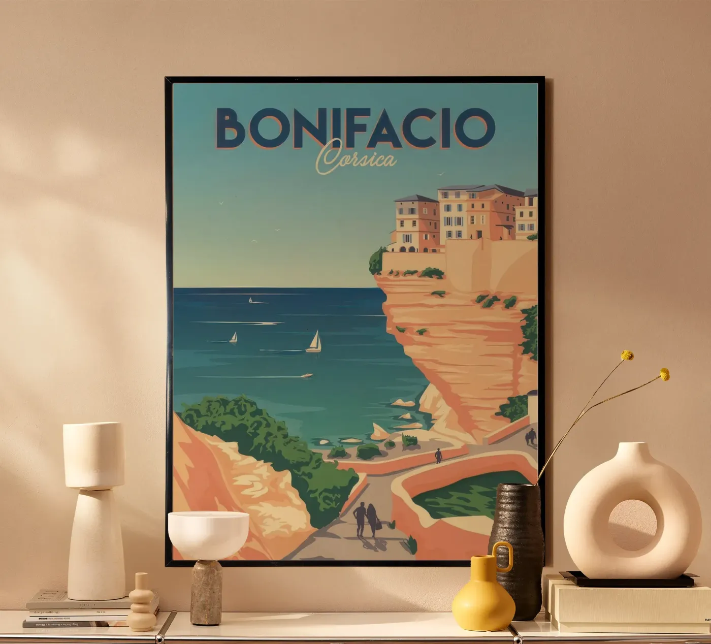 Bonifacio Poster von Mix Mate