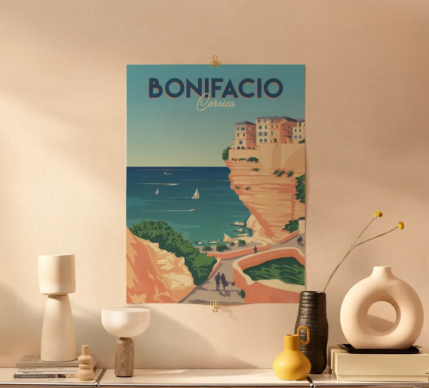 Bonifacio Poster von Mix Mate