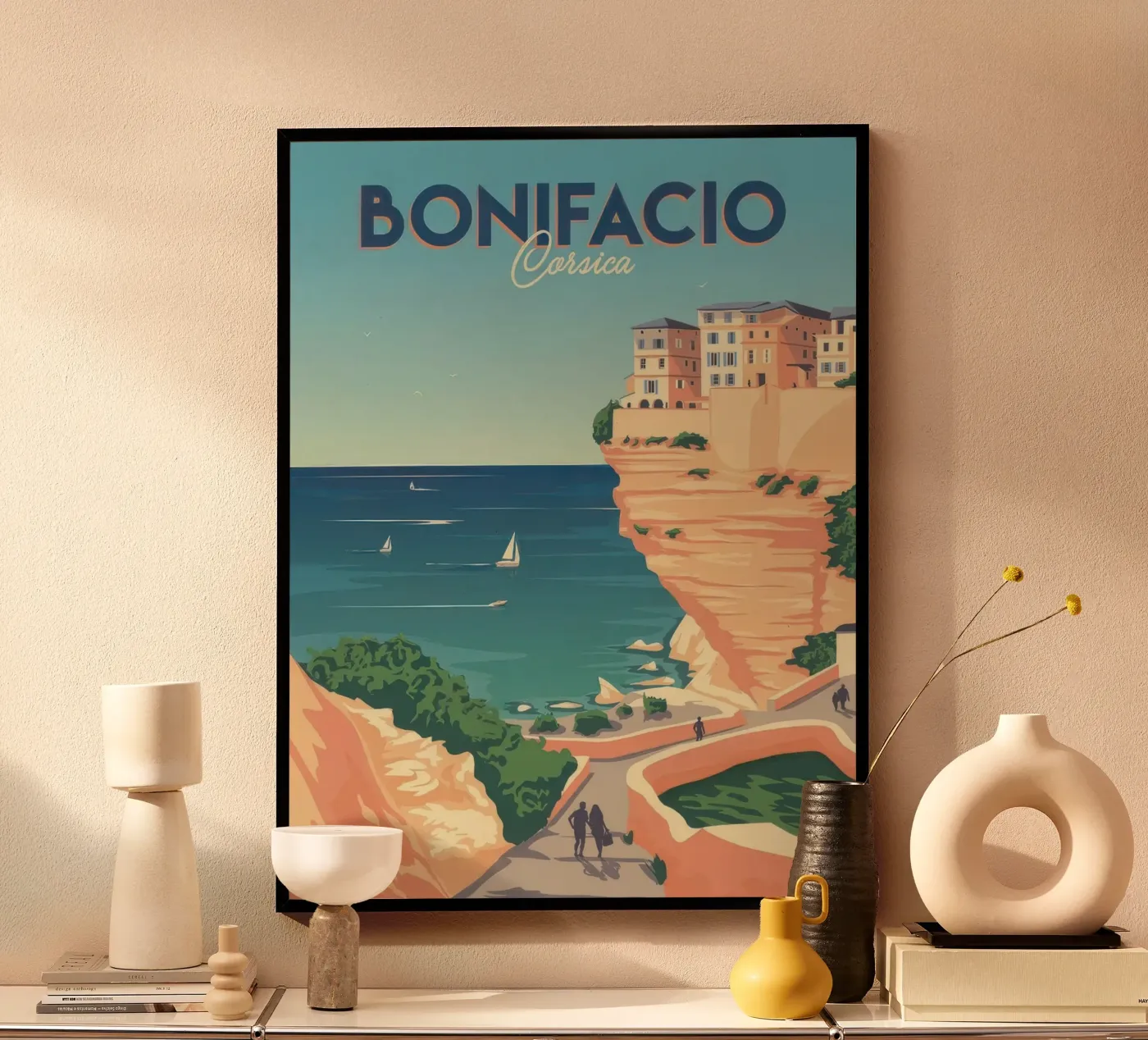 Bonifacio Poster von Mix Mate