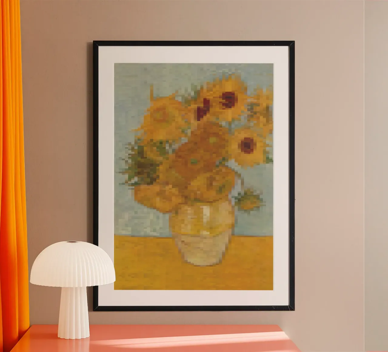 Il girasole del 2050 poster da Artascy Art