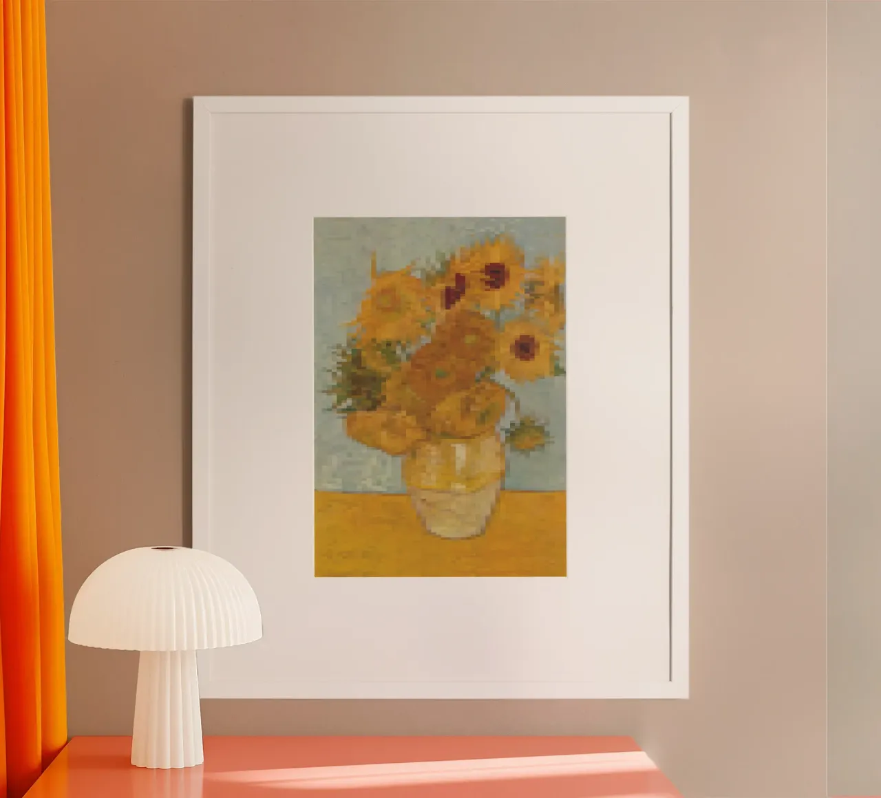 Il girasole del 2050 poster da Artascy Art