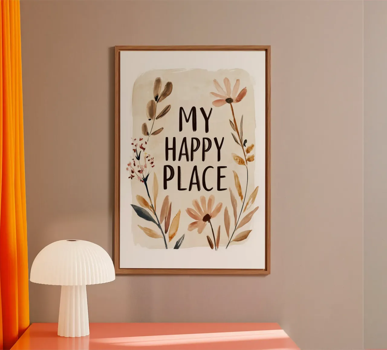 My Happy Place alluminio dibond da treechild