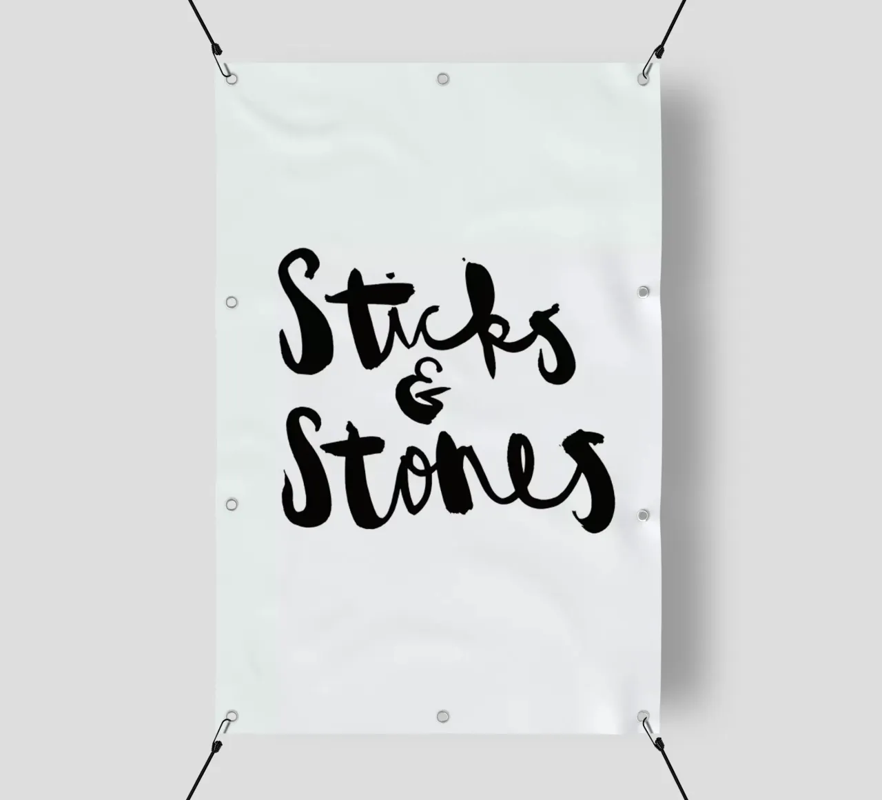Sticks and Stones telo in pvc da Dead Language