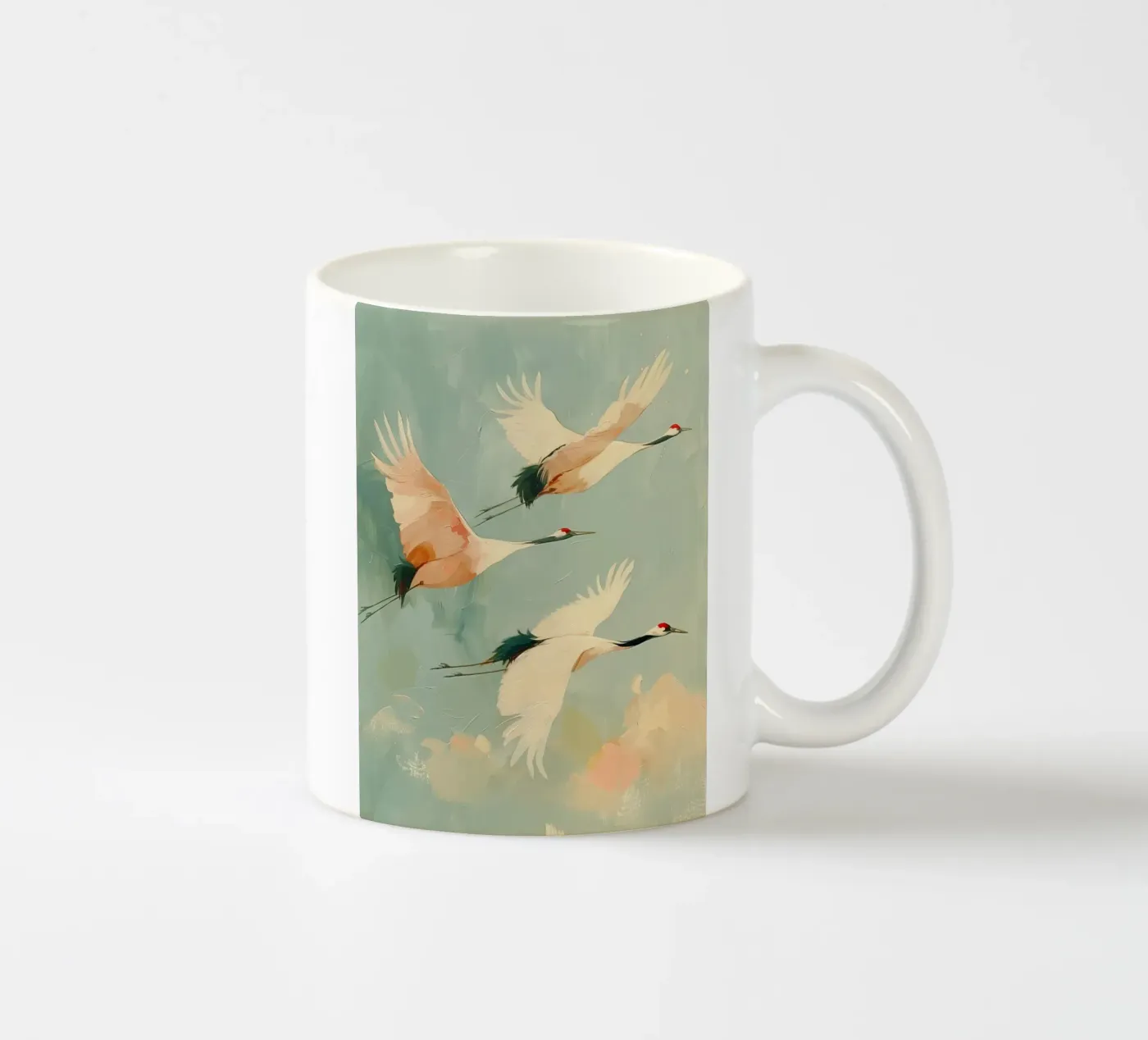 Soft Migration ceramic mug by softsoul dreams