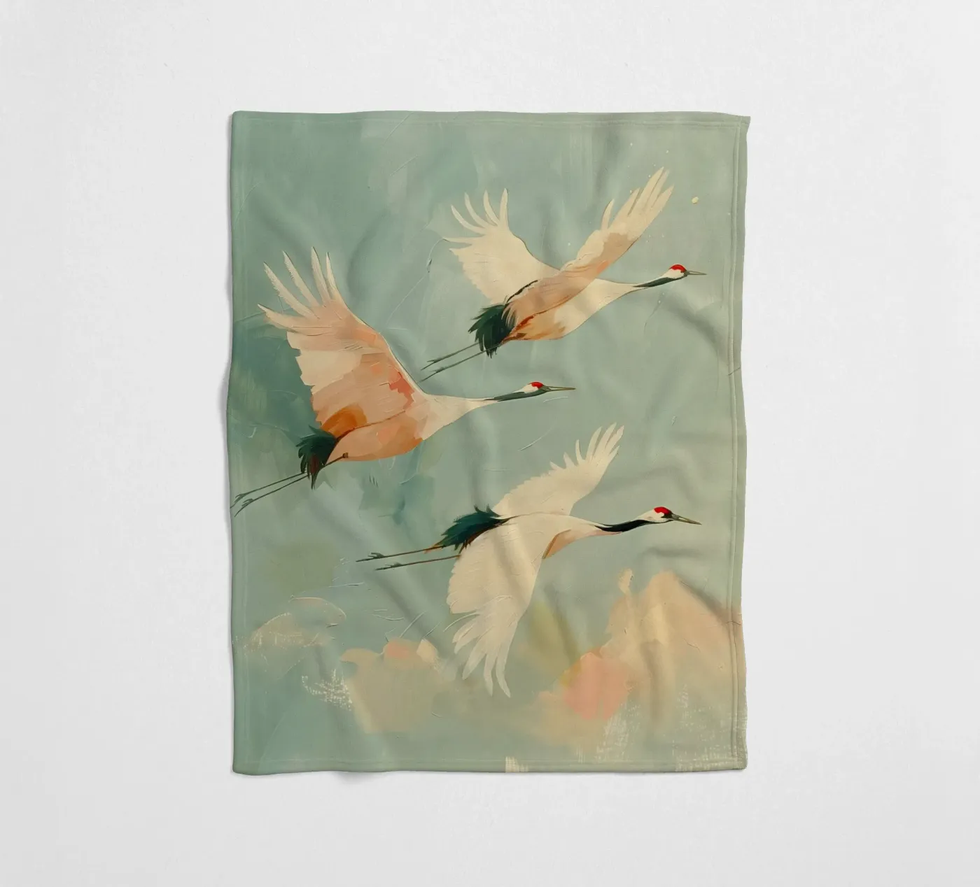 Soft Migration Fleecedecke von softsoul dreams