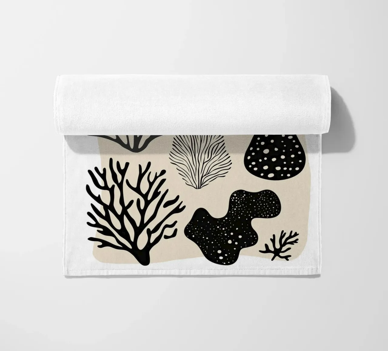 Coral Collection (Black) telo mare da treechild