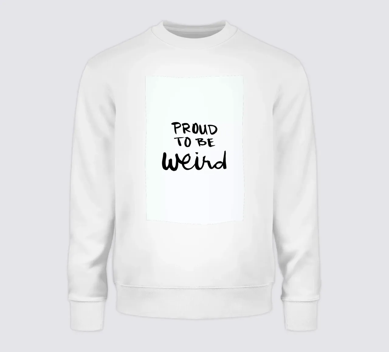 Proud to be weird felpa da Dead Language