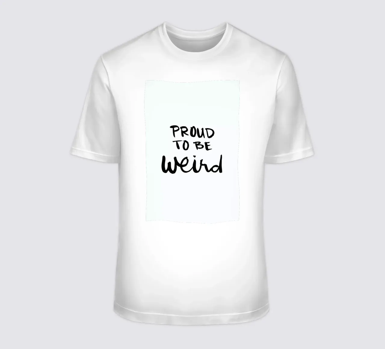 Proud to be weird t-shirt da Dead Language