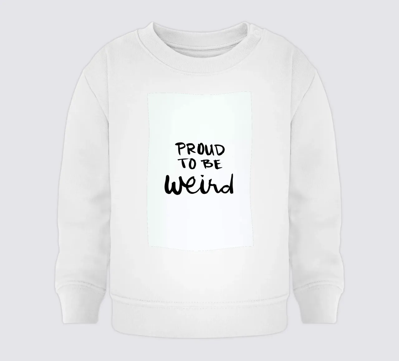 Proud to be weird felpa neonato da Dead Language