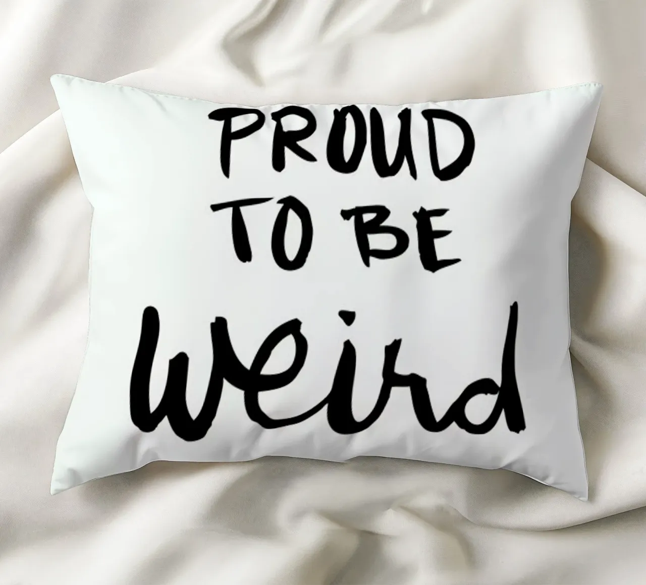 Proud to be weird cuscino da Dead Language