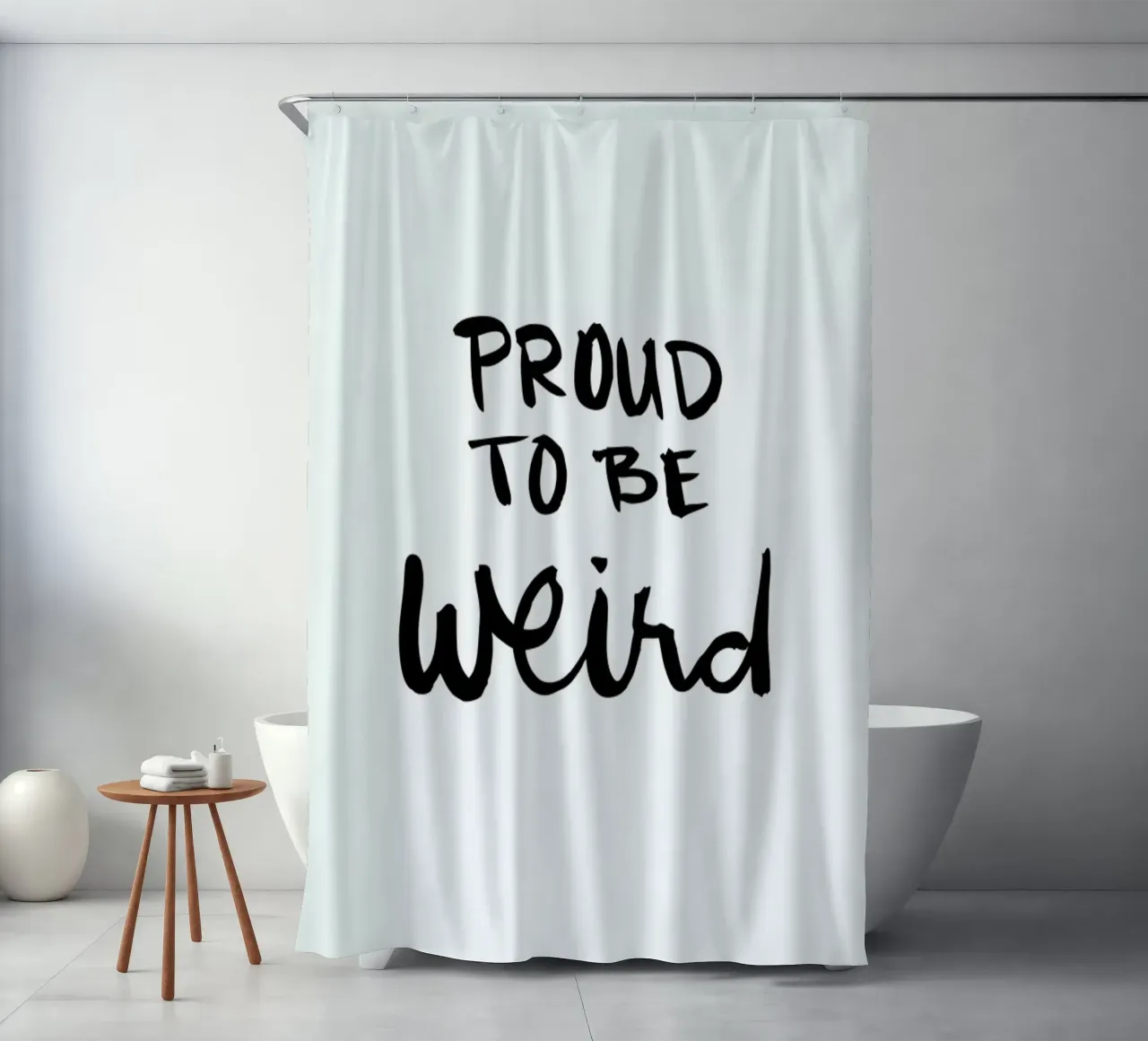 Proud to be weird tenda da doccia da Dead Language