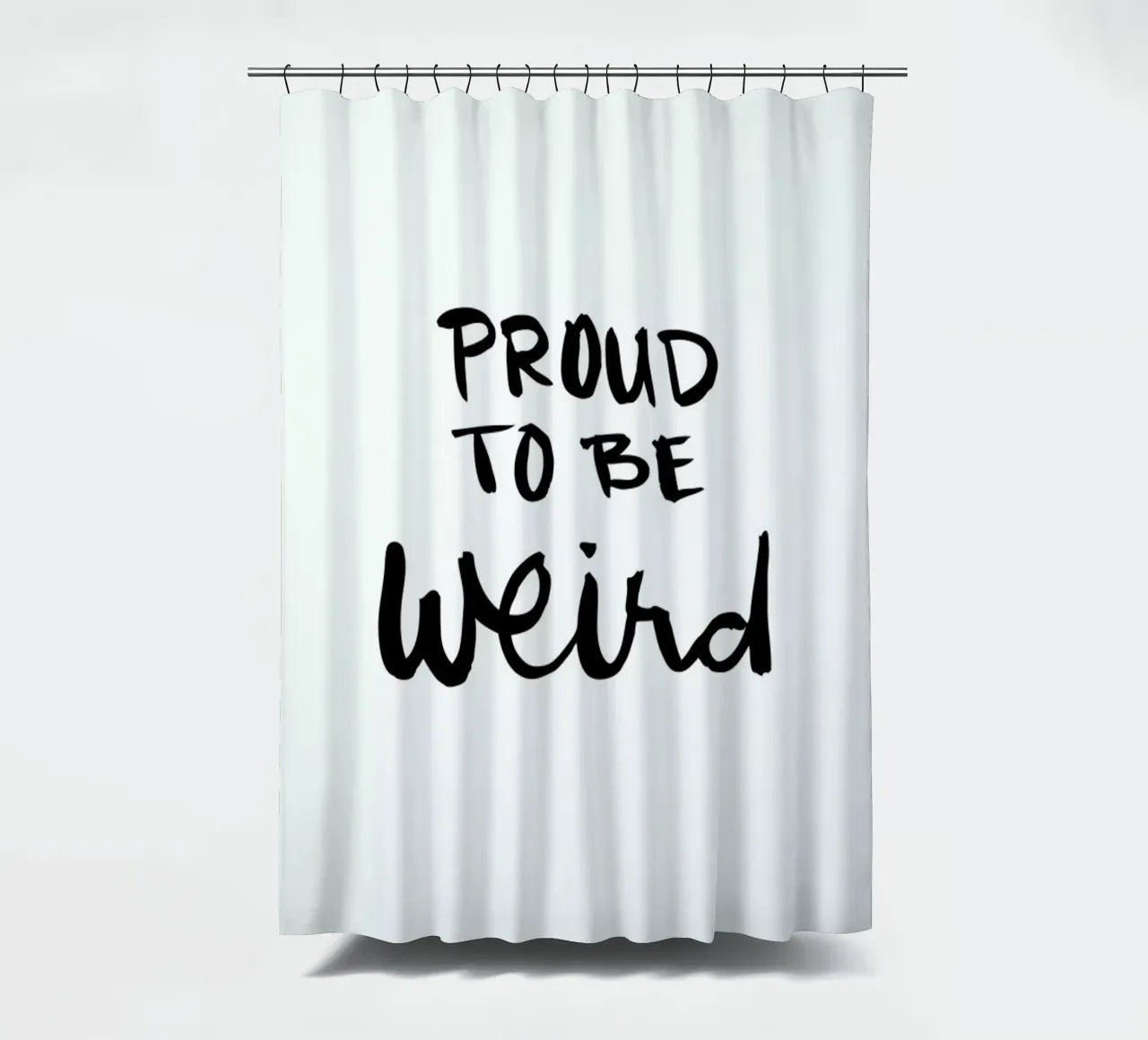 Proud to be weird tenda da doccia da Dead Language