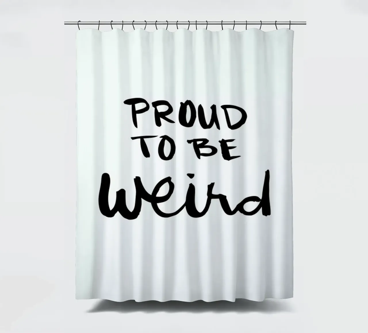 Proud to be weird tenda da doccia da Dead Language