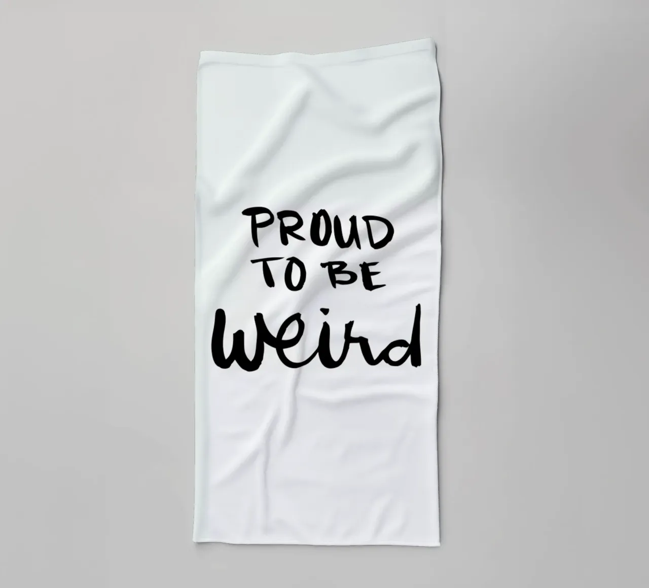 Proud to be weird asciugamano da bagno da Dead Language