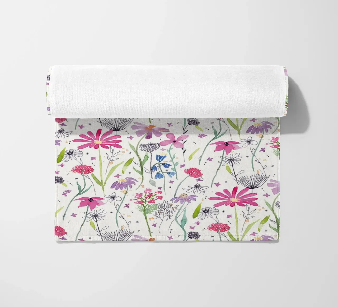 Charming Meadow beach towel by nicigabrieldesigns