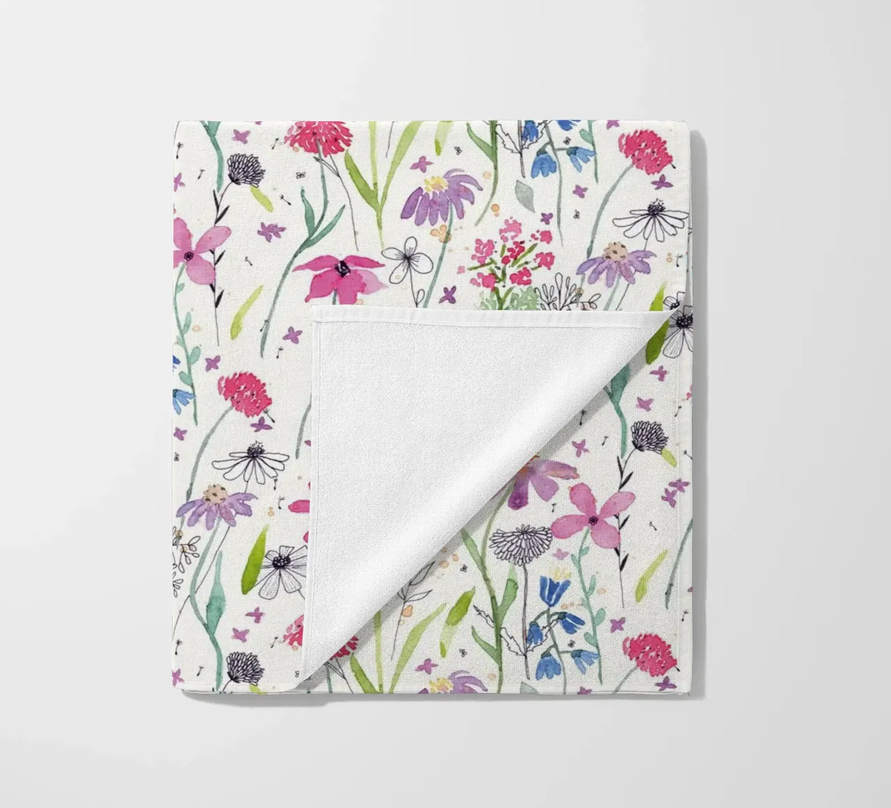 Charming Meadow beach towel by nicigabrieldesigns