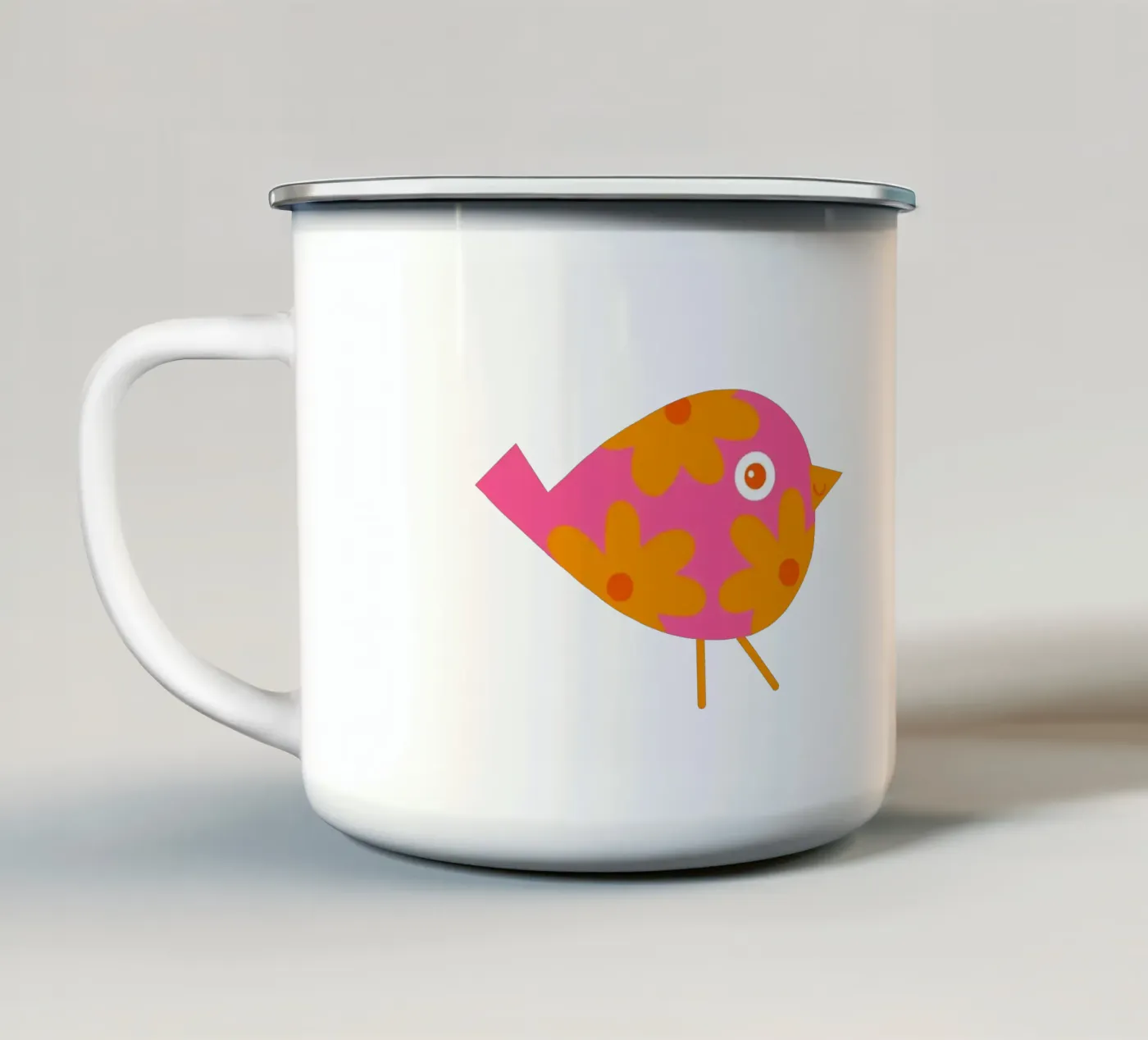 deployed enamel mug by Julia Reyelt