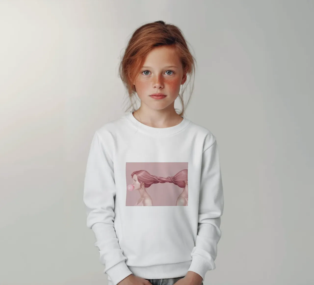Aggrovigliato in una vita passata felpa bambino da Artascy Art