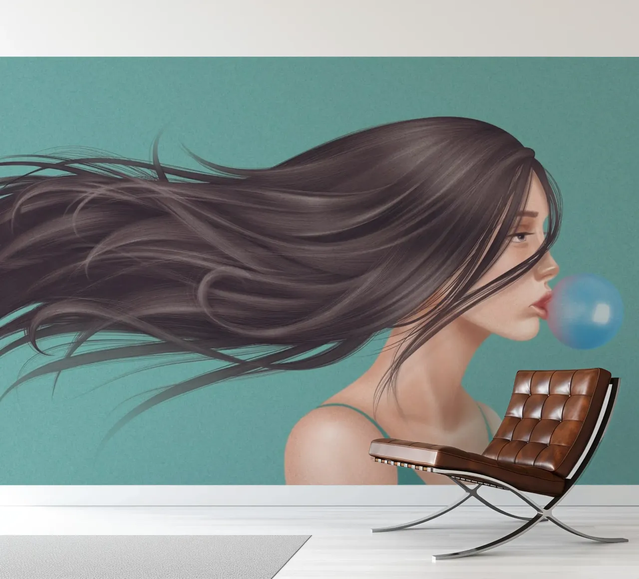 Dreamlike Bubblegum photo wallpaper by Artascy Art