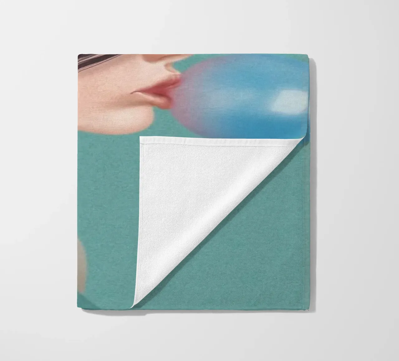 Bubblegum onirico telo mare da Artascy Art