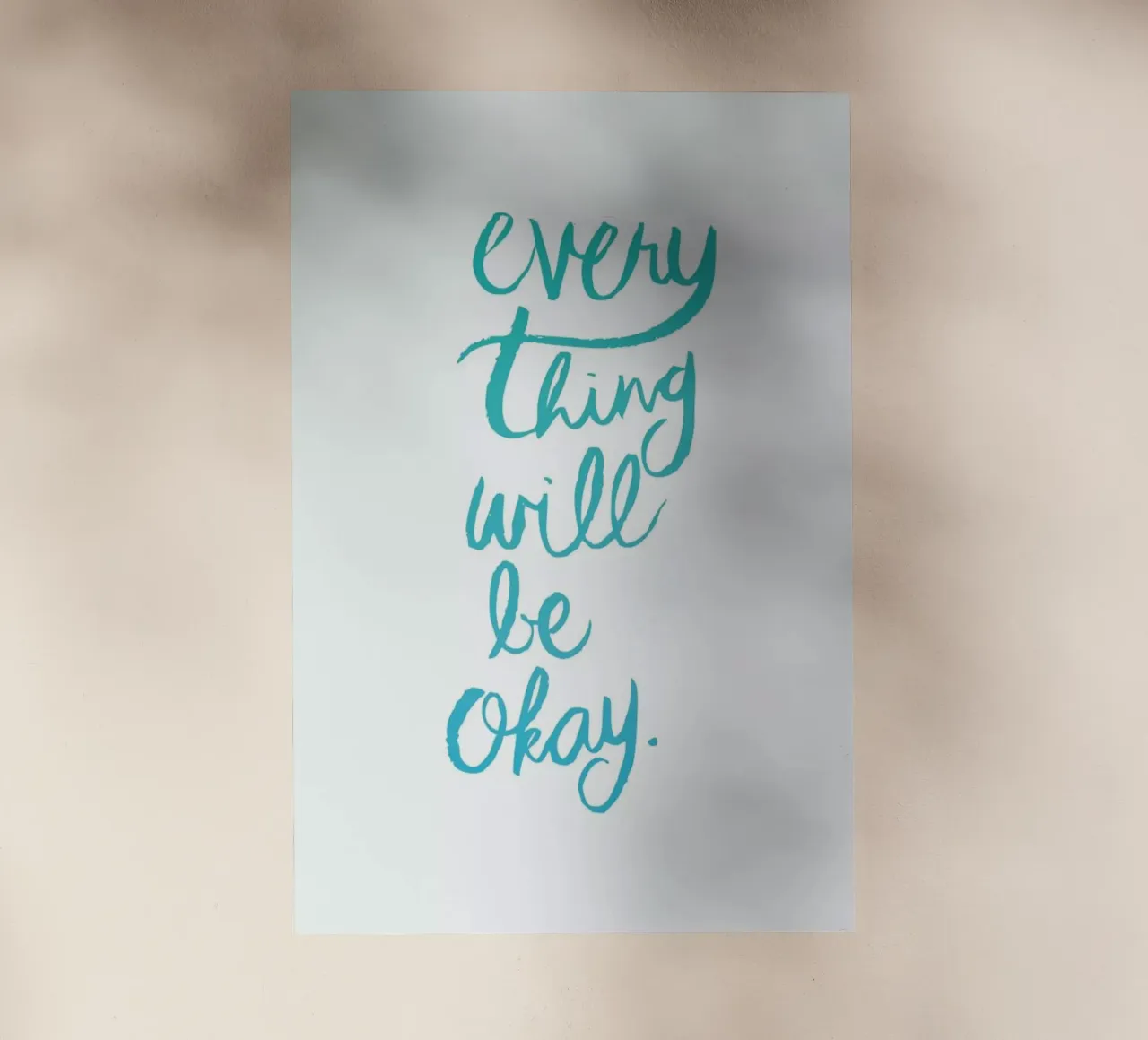 Everything is Okay pellicola backlit da Dead Language