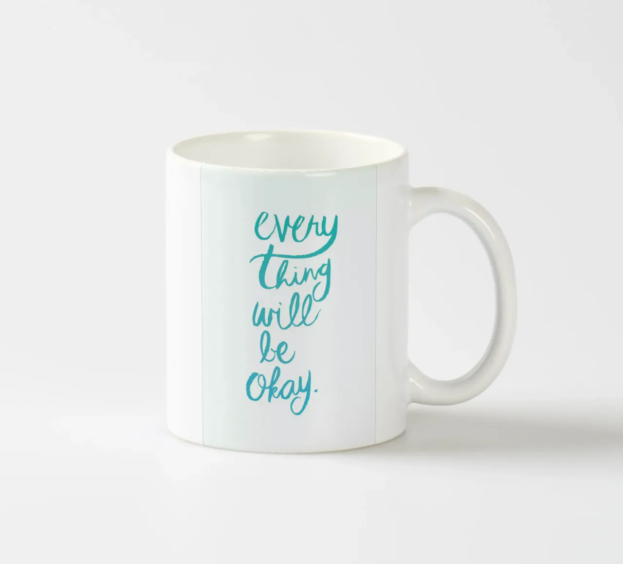 Everything is Okay tazza in ceramica da Dead Language