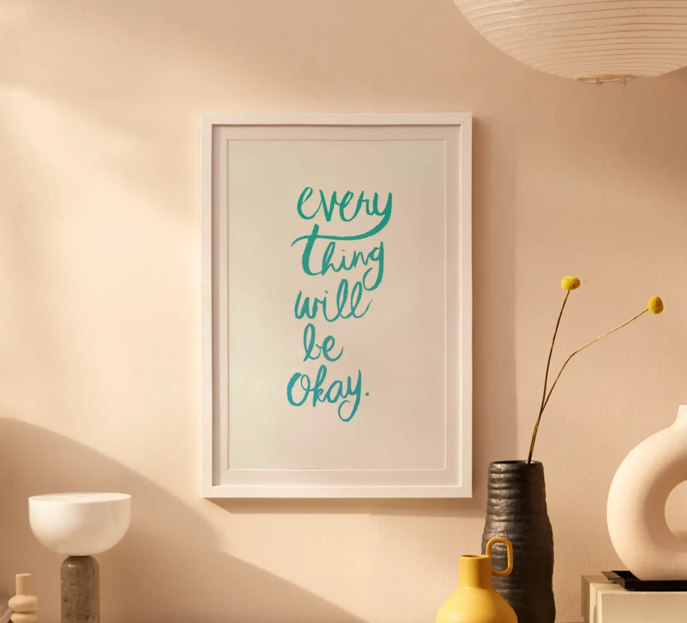 Everything is Okay poster van Dead Language