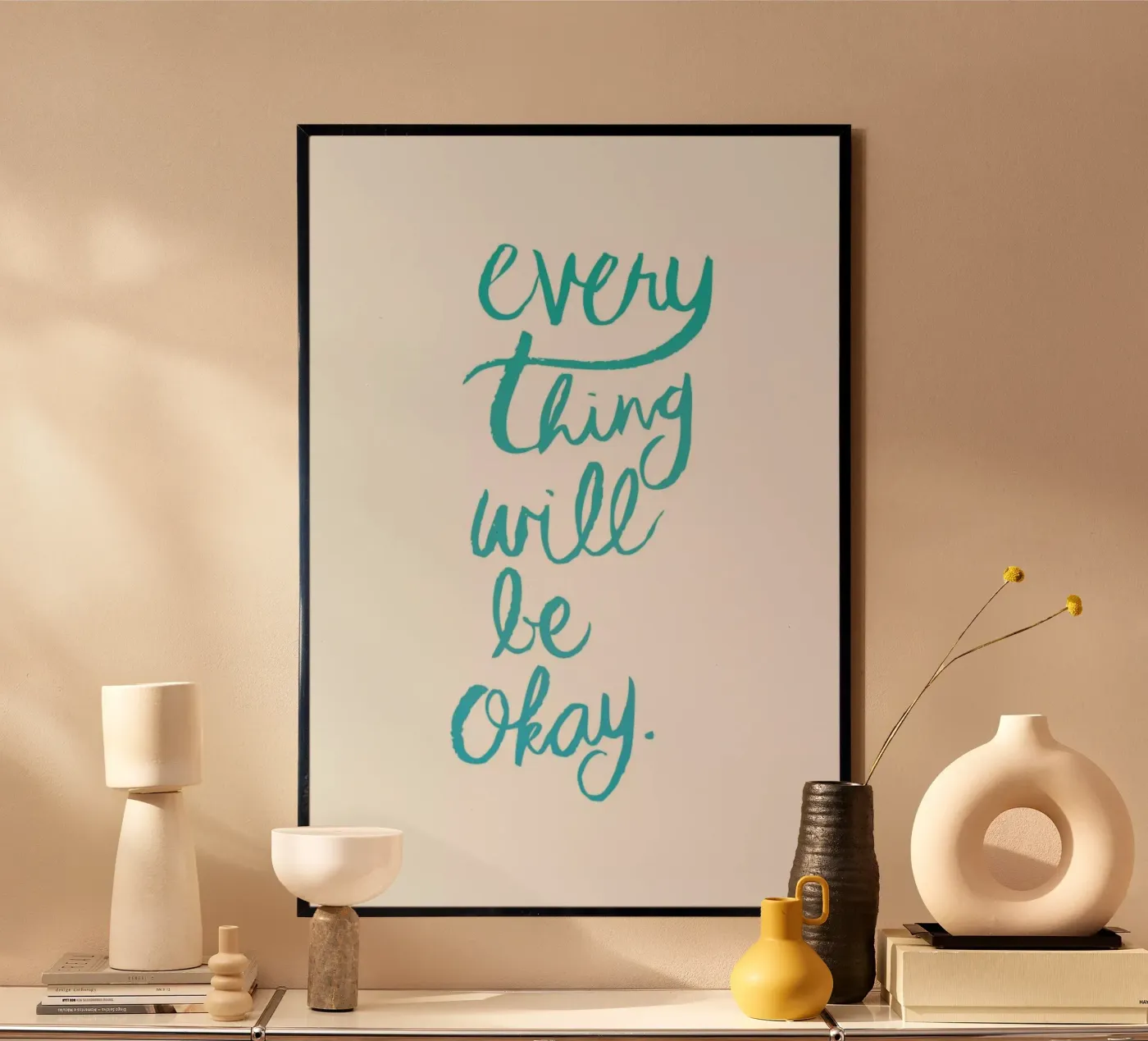 Everything is Okay poster van Dead Language
