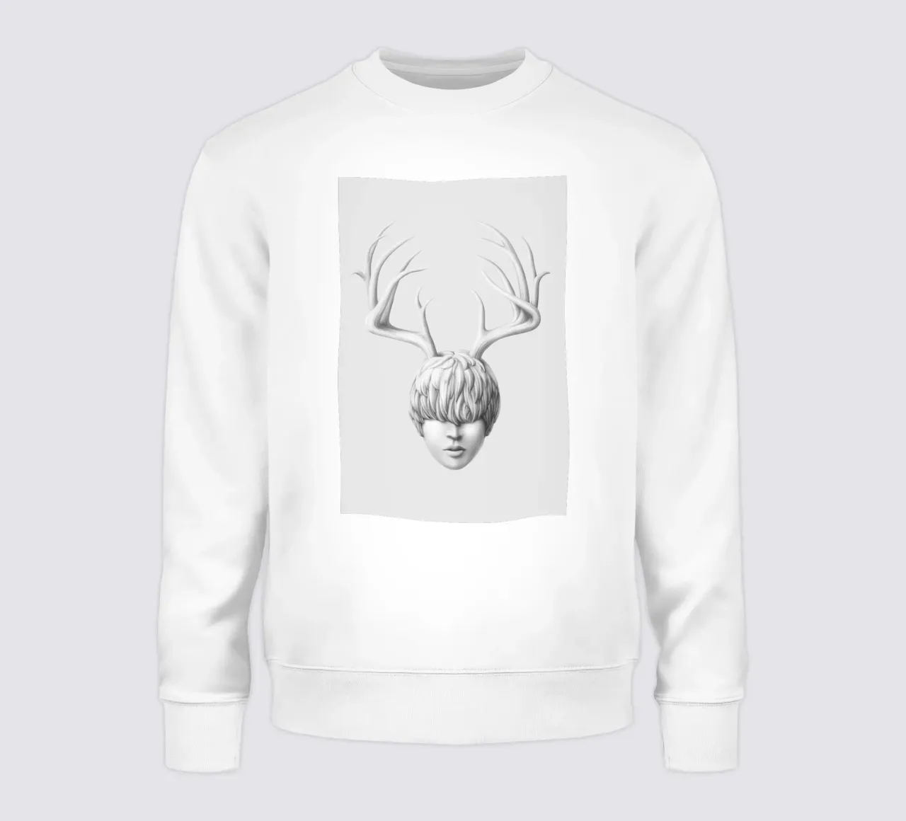 I Wish I Were a Deer sweatshirt by Artascy Art