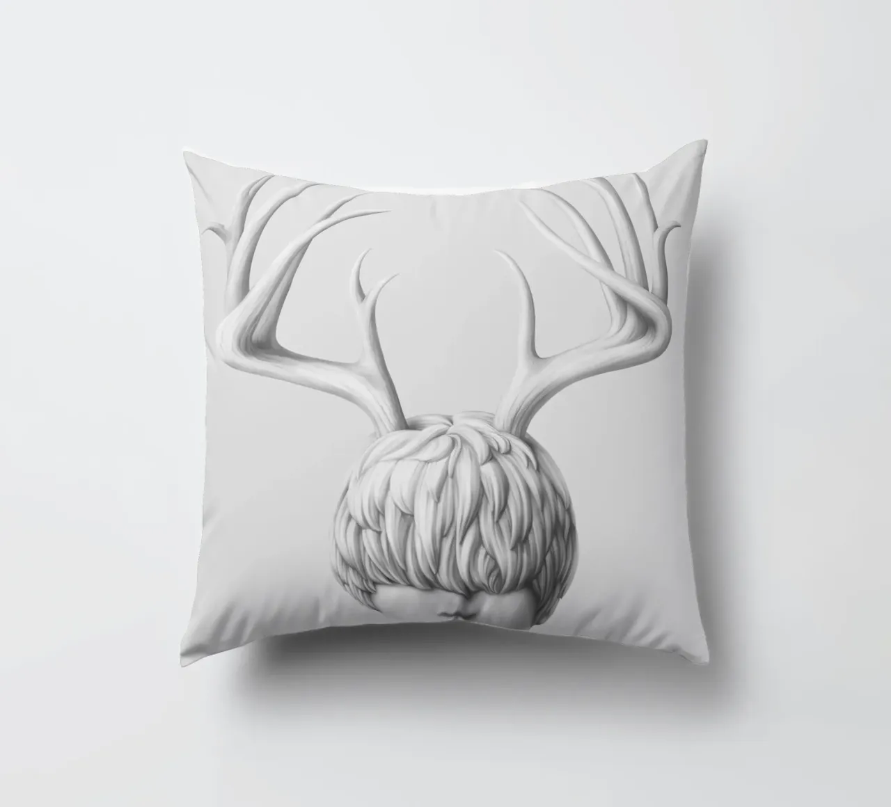 Vorrei essere un cervo cuscino da Artascy Art