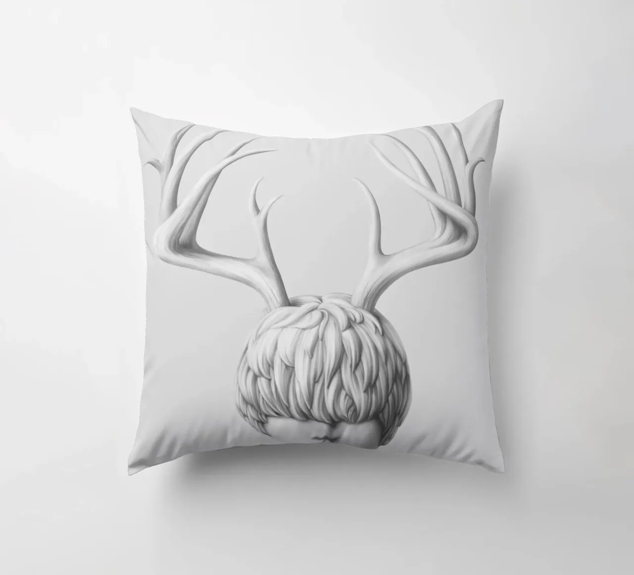 Vorrei essere un cervo cuscino da Artascy Art