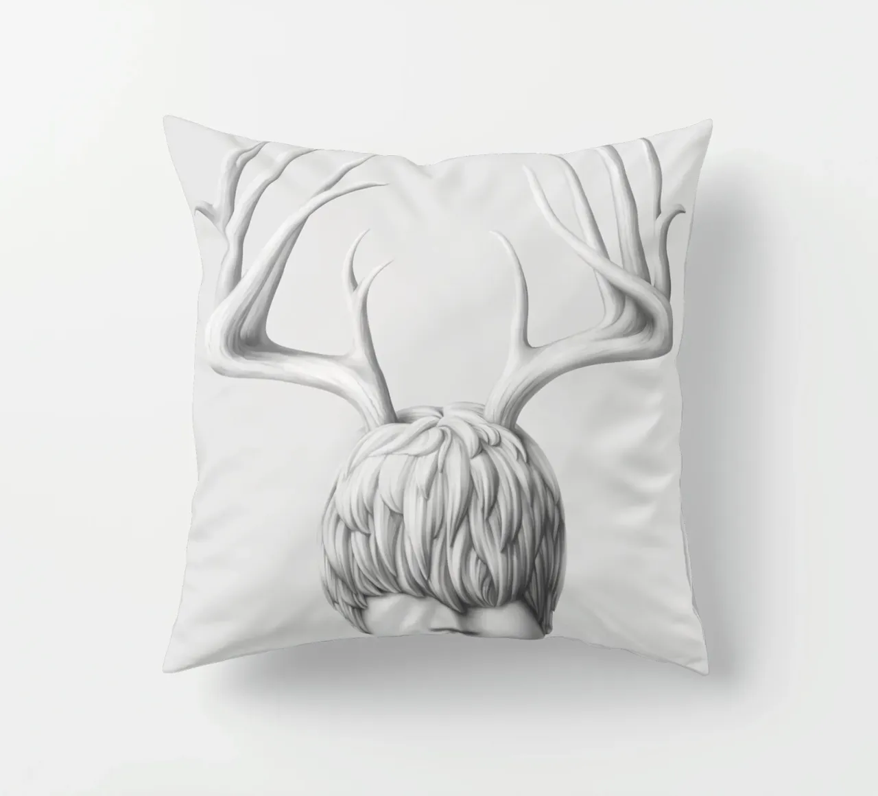 Vorrei essere un cervo cuscino da Artascy Art