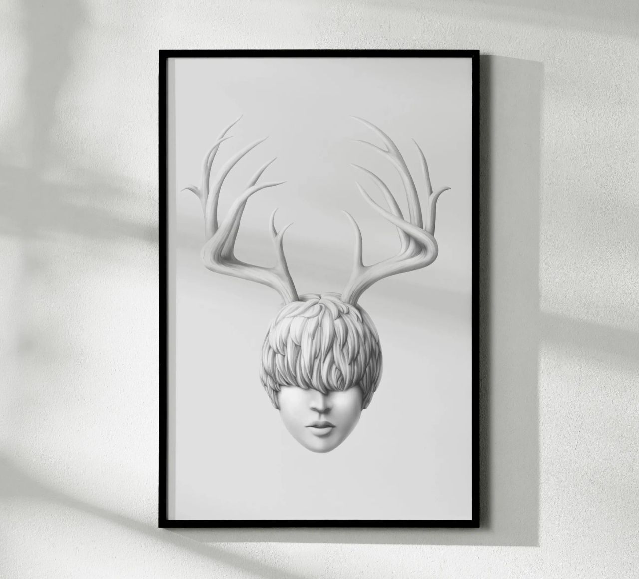 Vorrei essere un cervo poster da Artascy Art