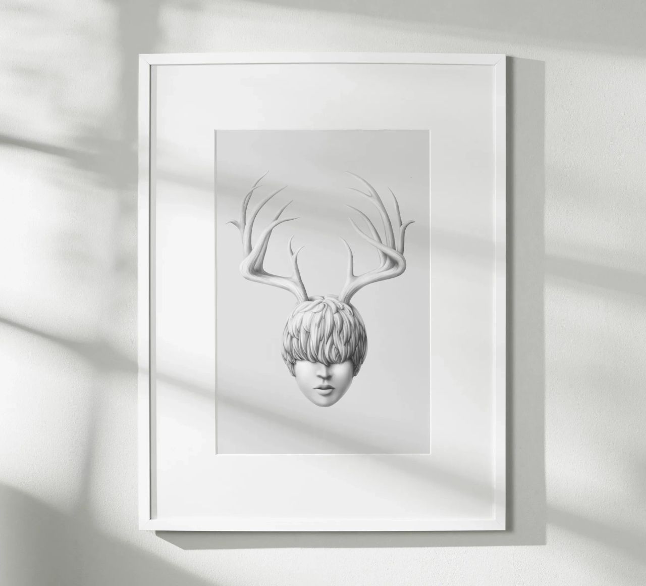 Vorrei essere un cervo poster da Artascy Art