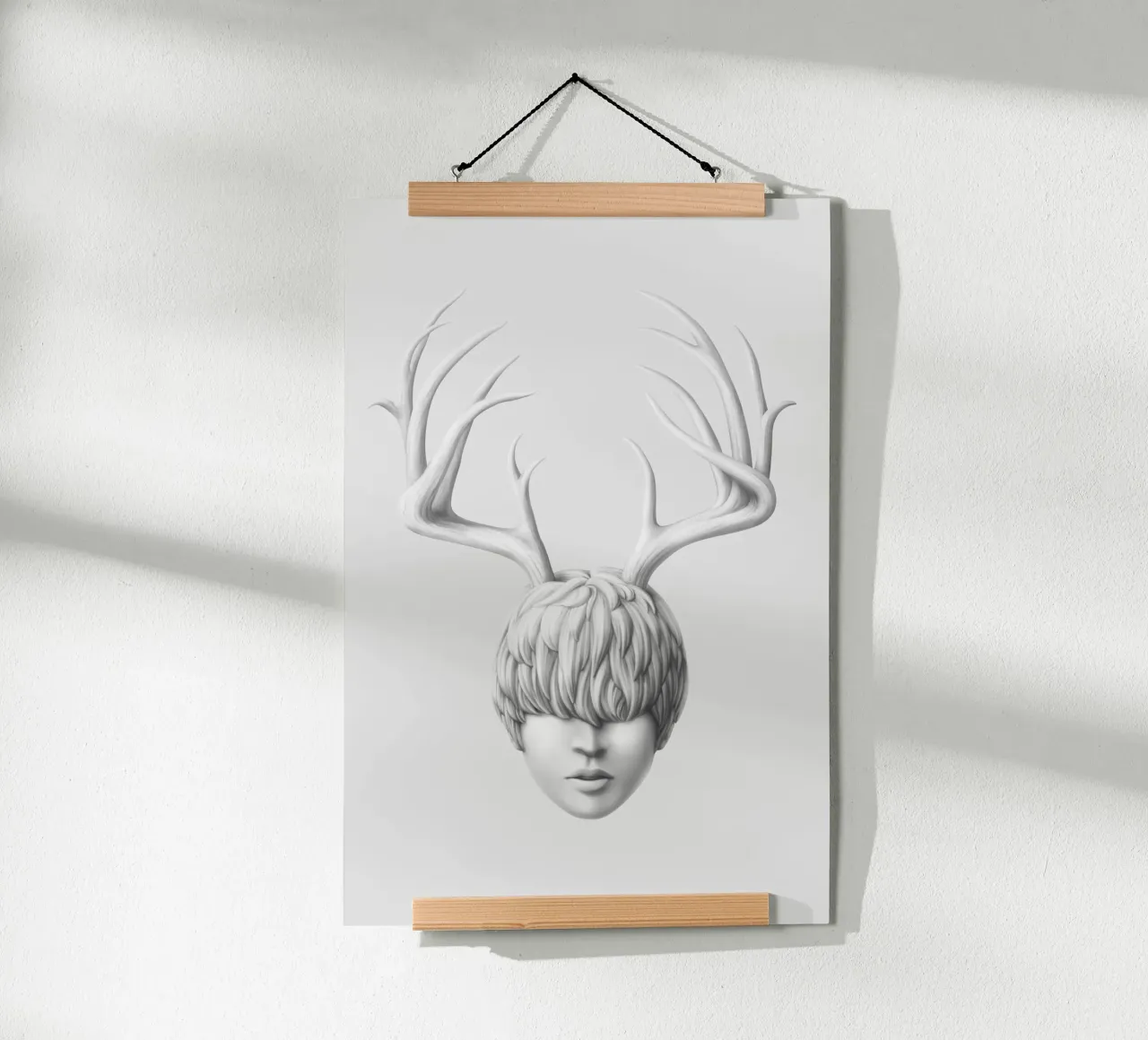 Vorrei essere un cervo poster da Artascy Art