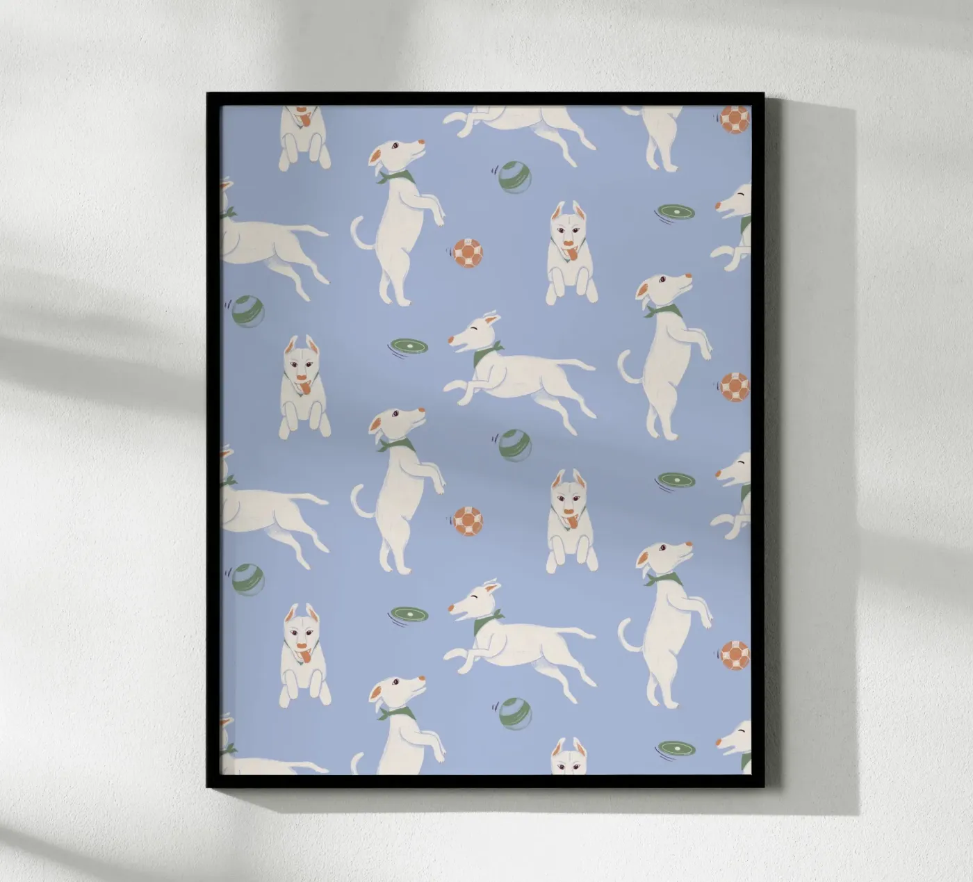 Cani in gioco poster da nicigabrieldesigns