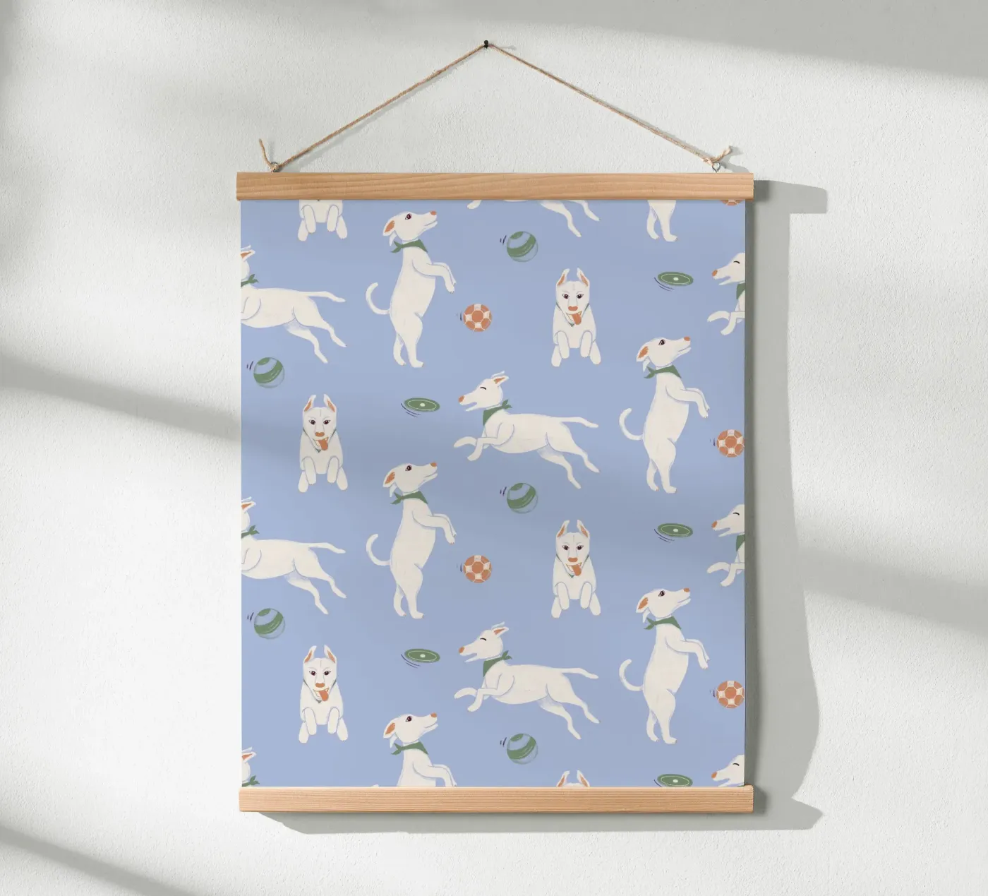 Cani in gioco poster da nicigabrieldesigns