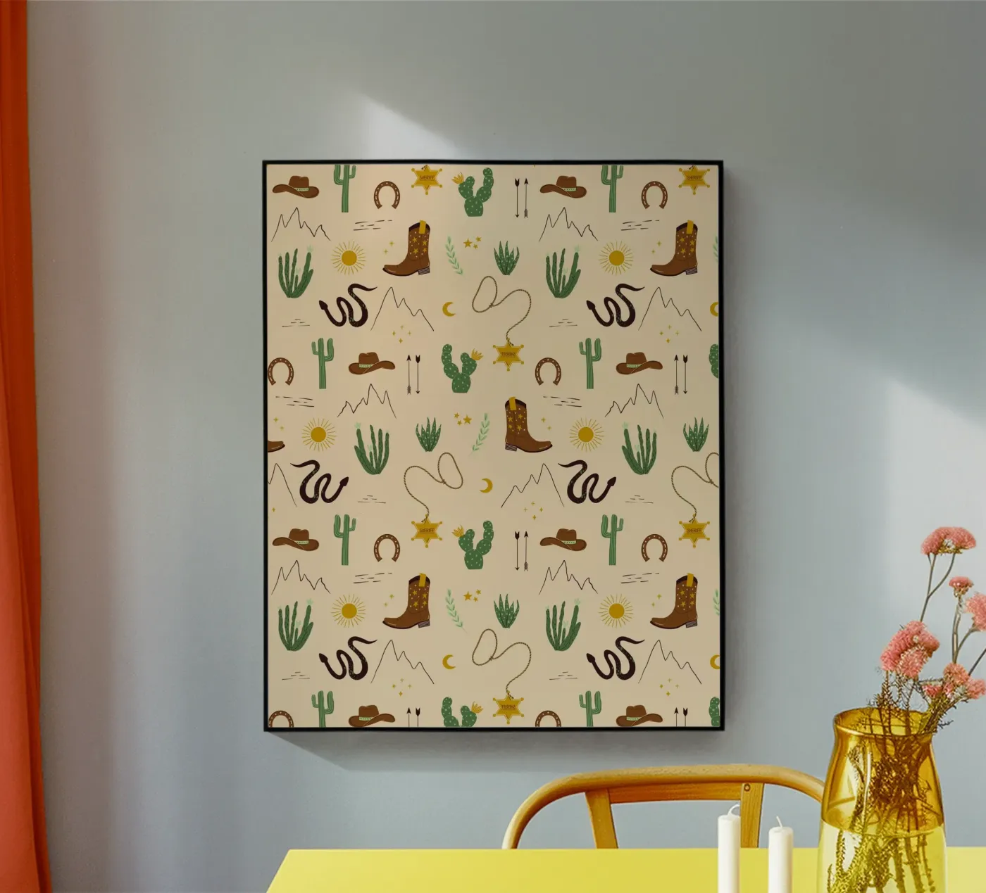 Yeehaw! acryl van nicigabrieldesigns