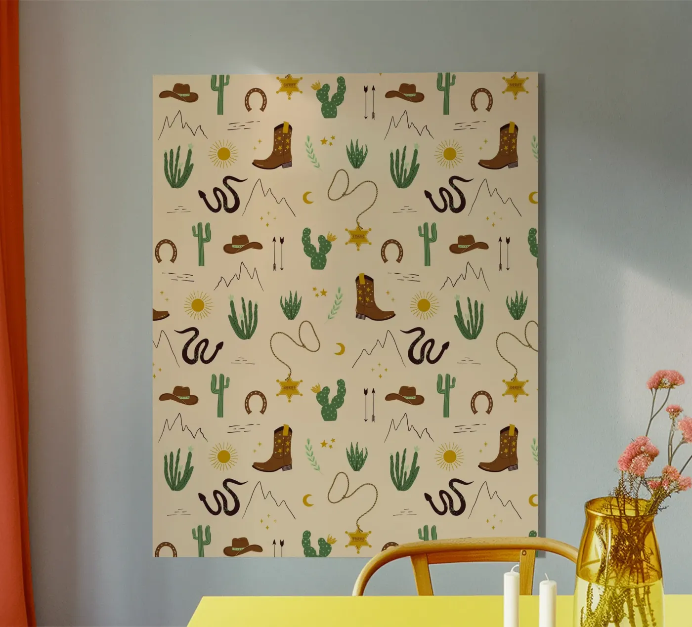 Yeehaw! acryl van nicigabrieldesigns