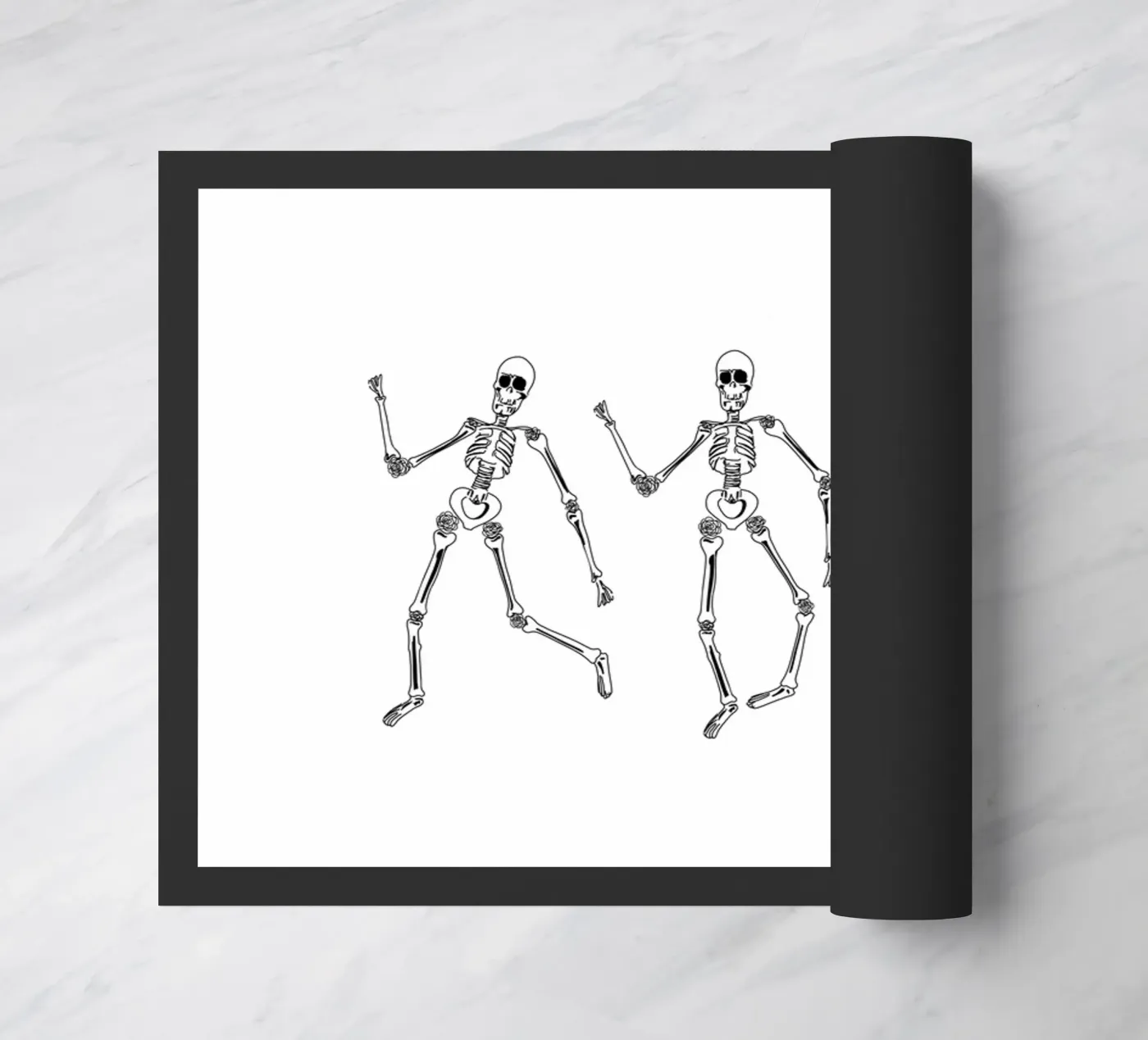 Dancing Skeletons zerbino da anisillustration