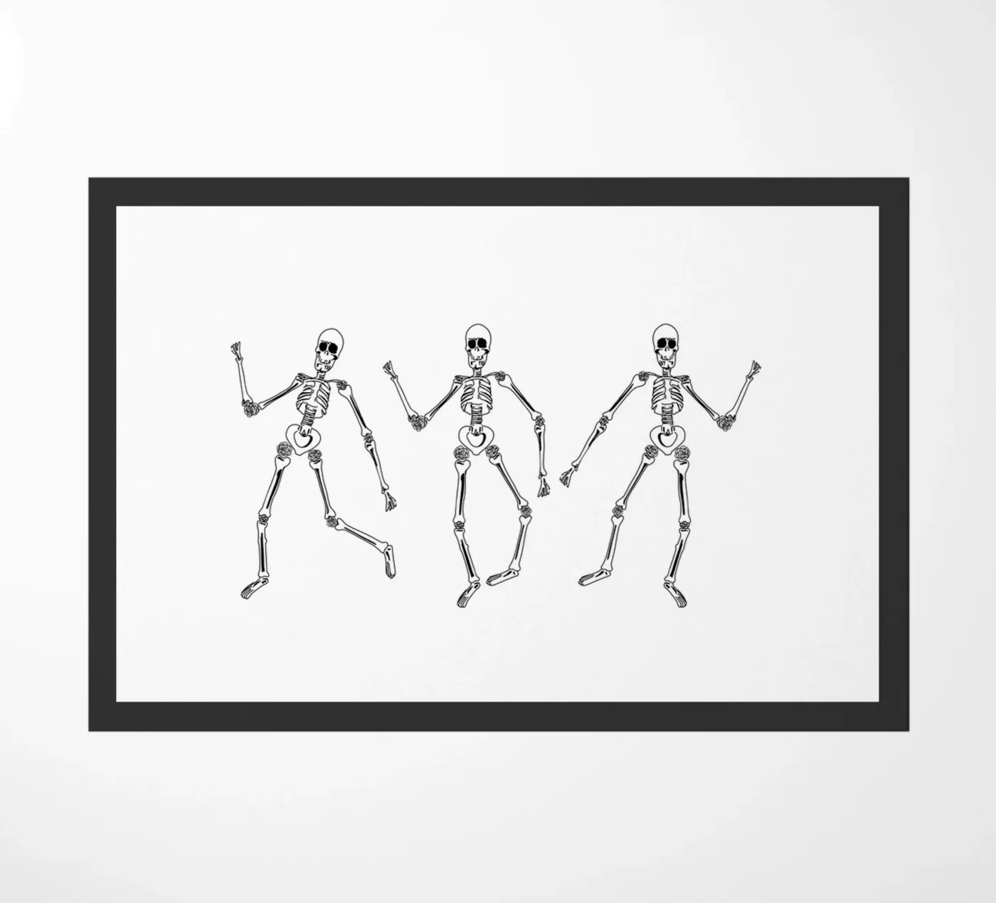 Dancing Skeletons zerbino da anisillustration