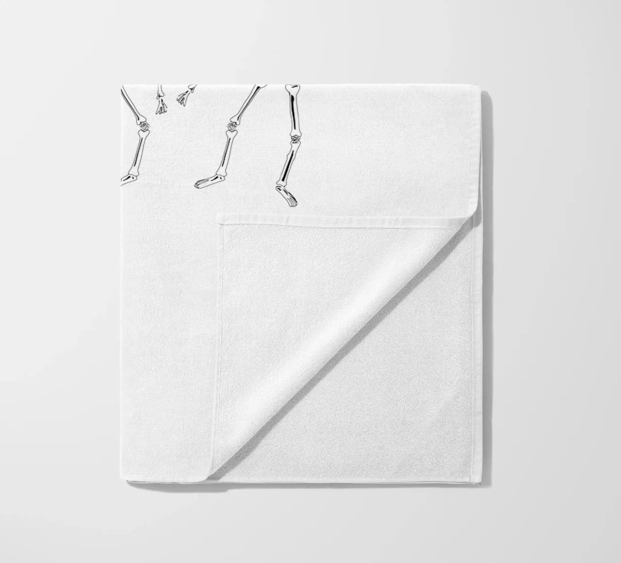 Dancing Skeletons telo mare da anisillustration