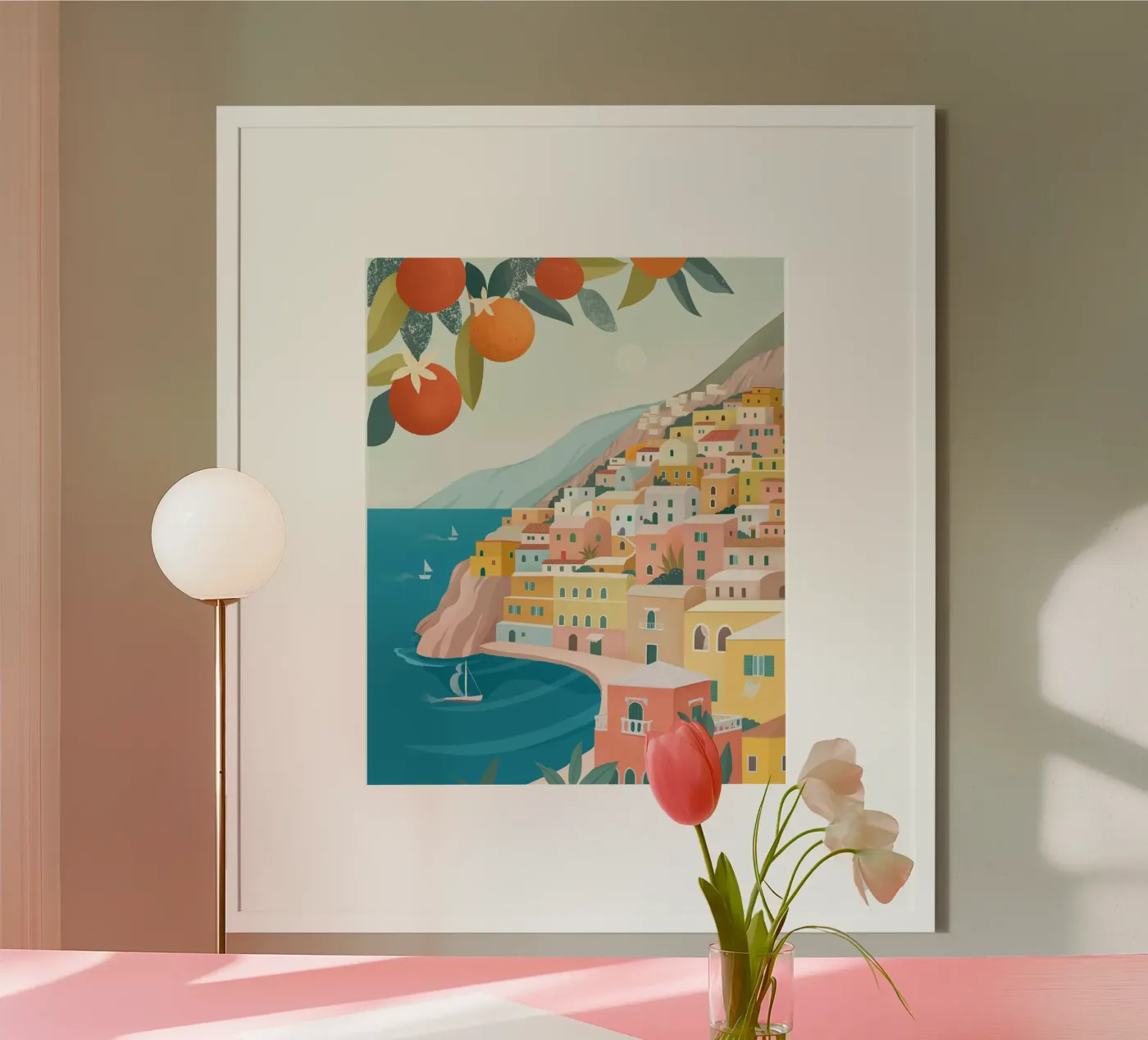Amalfi Oranges poster da PetrArts