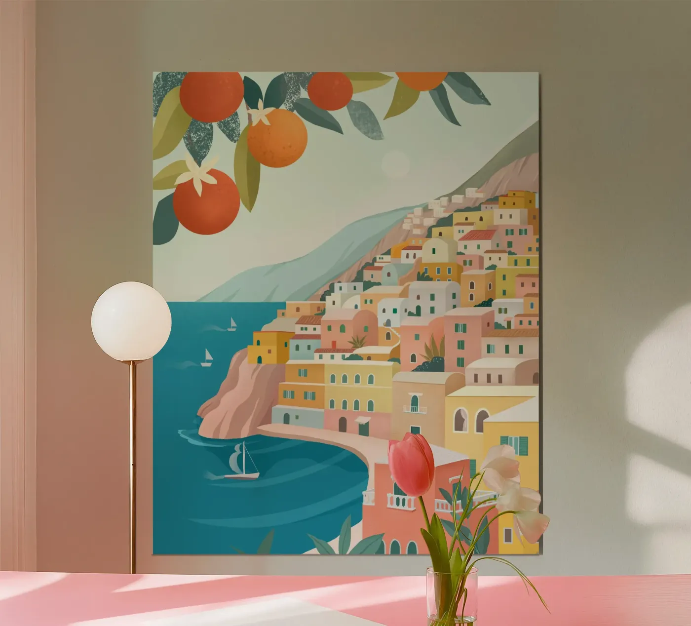 Amalfi Oranges poster da PetrArts