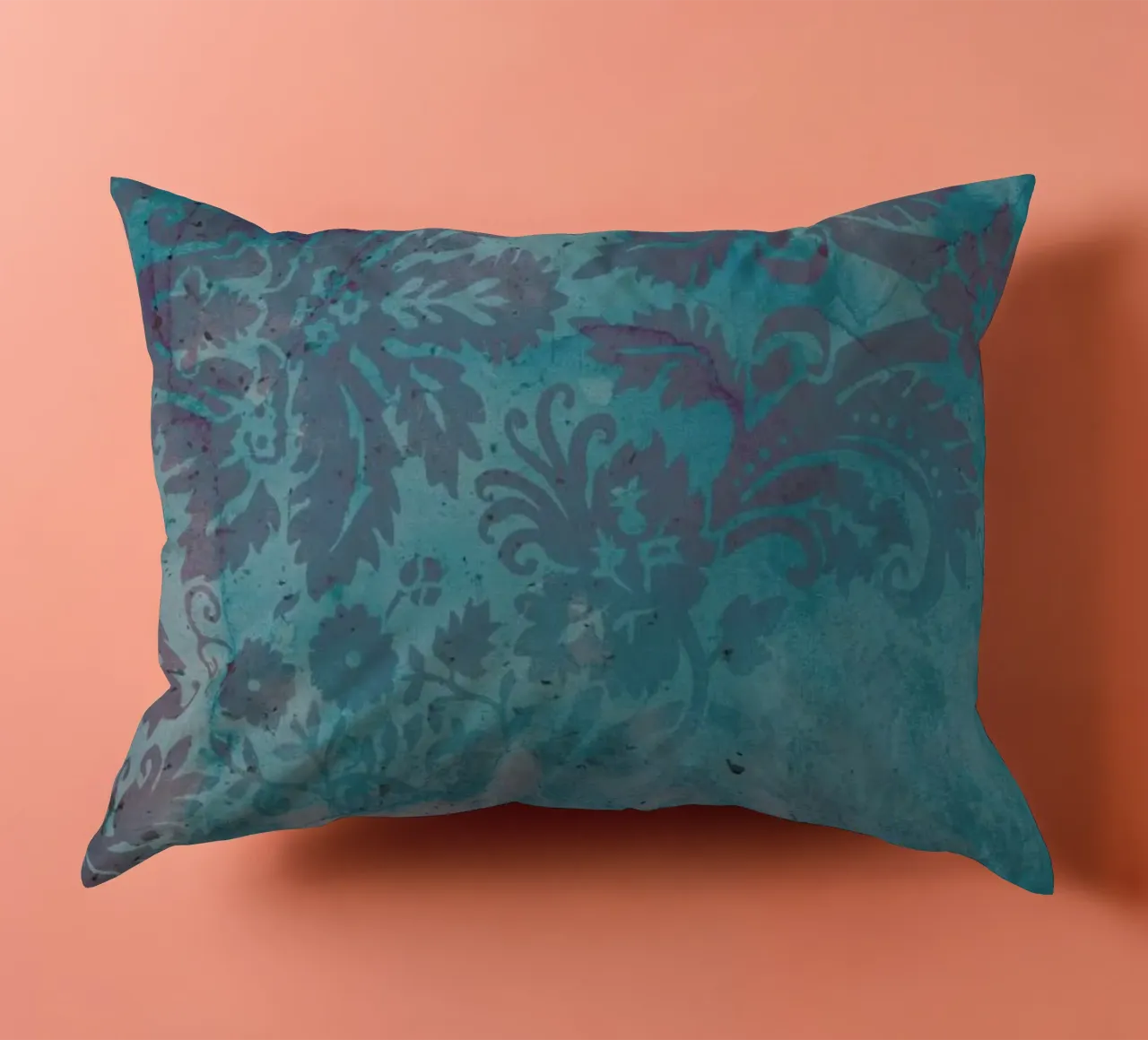 Grunge Damask cuscino da cafelab