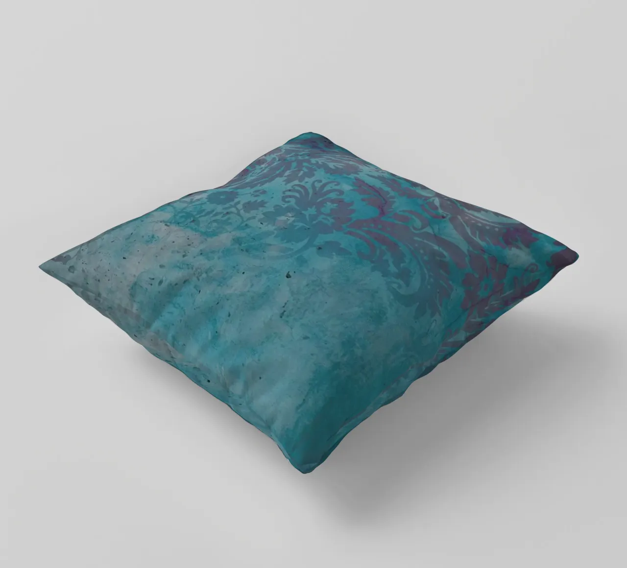 Grunge Damask cuscino da cafelab