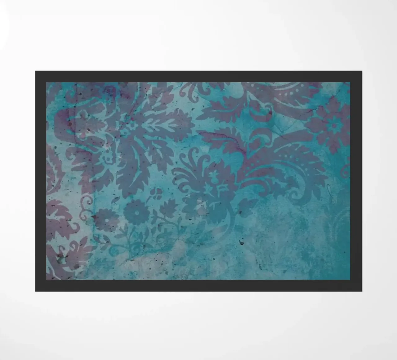 Grunge Damask felpudo de cafelab